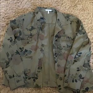 maurice’s green floral jacket